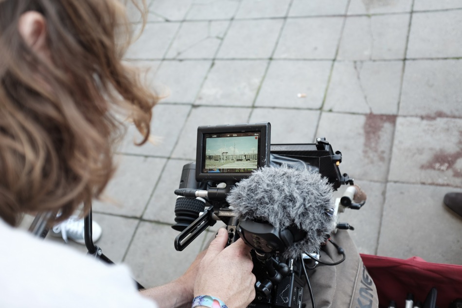 Kręcili film na bielskich ulicach - galeria