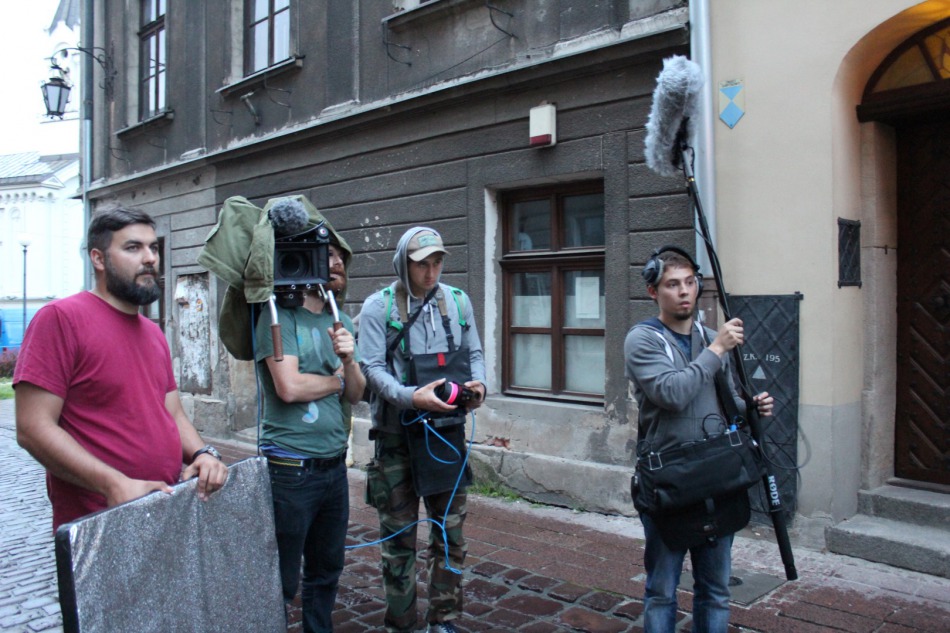 Kręcili film na bielskich ulicach - galeria