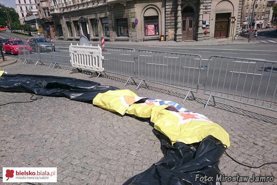 Tour de Pologne: miasto zamknięte - foto