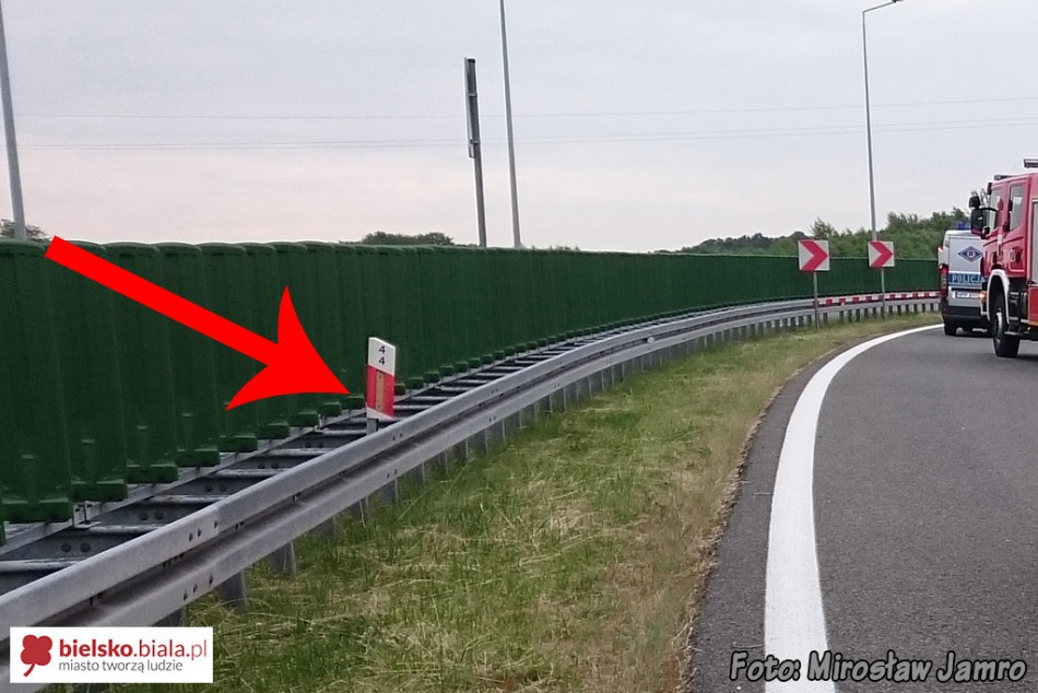 Groźne słupki na "zakręcie śmierci"