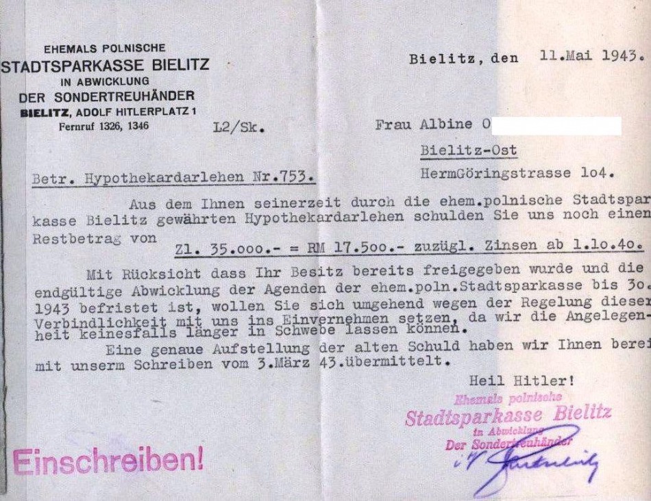 Komornik mówi Heil Hitler!