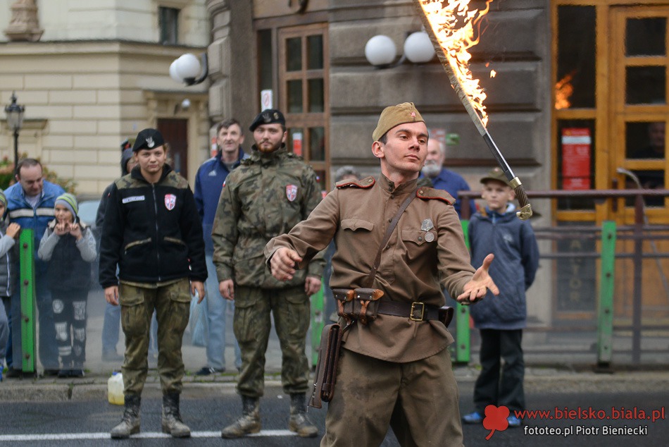 Sherman pod zamkiem
