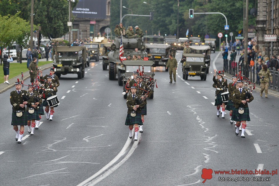 Sherman pod zamkiem
