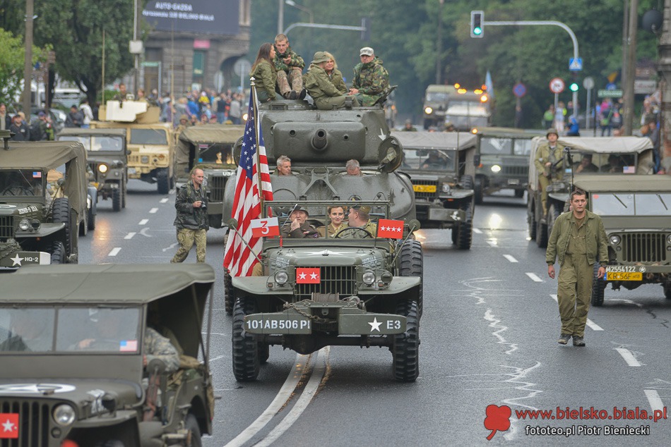 Sherman pod zamkiem