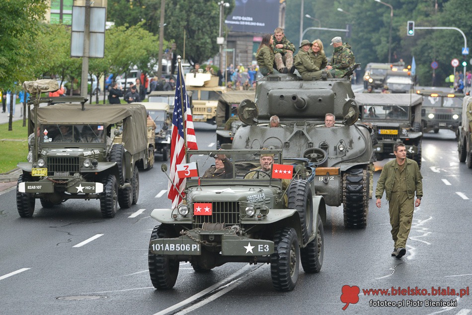 Sherman pod zamkiem