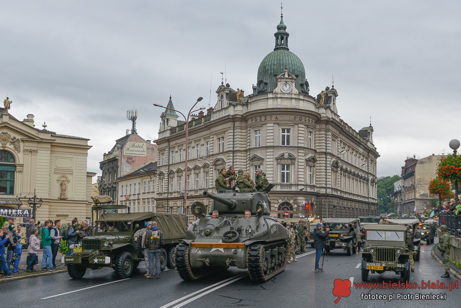 Sherman pod zamkiem