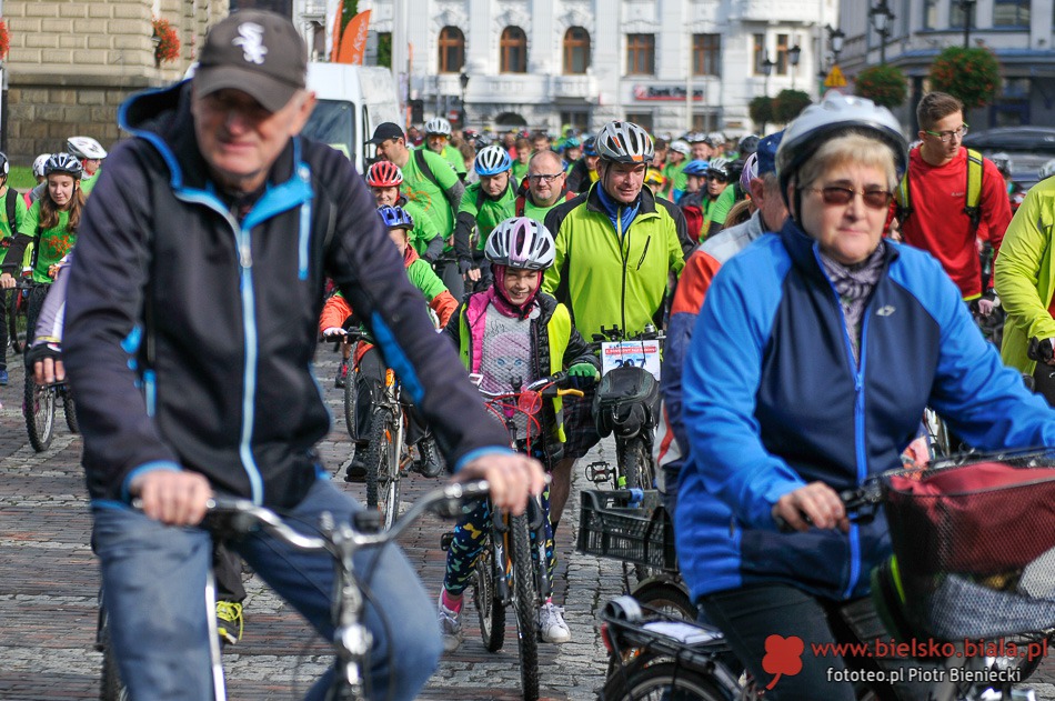 Niebo sprzyja rowerzystom - foto
