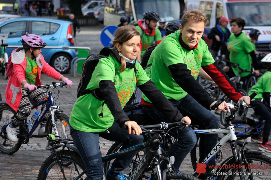 Niebo sprzyja rowerzystom - foto