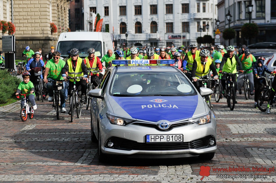 Niebo sprzyja rowerzystom - foto