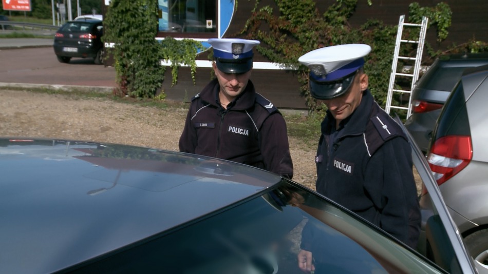 "Uwaga! Pirat" na bielskich drogach - foto