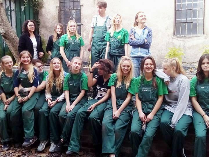 Ogród rośnie w środku miasta - foto