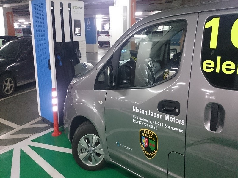 Pierwszy elektryk w Straży Miejskiej - foto