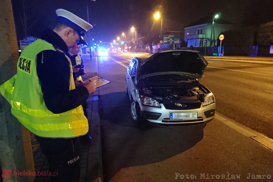 Wypadek na Hulance. Pieszy w szpitalu - foto