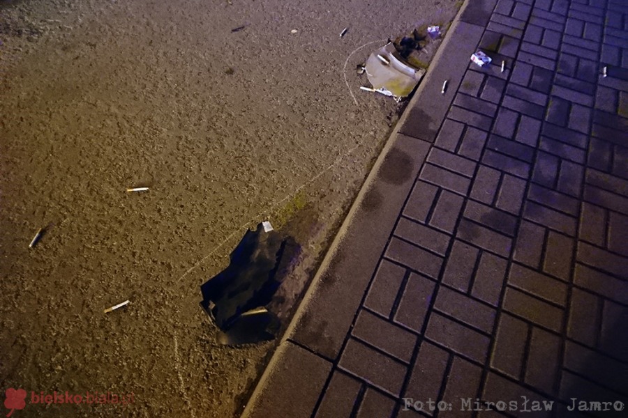 Wypadek na Hulance. Pieszy w szpitalu - foto