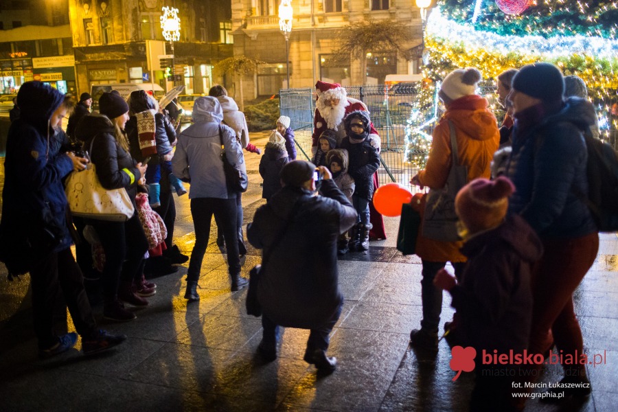 Iluminacja na wielkiej choince już działa! - foto