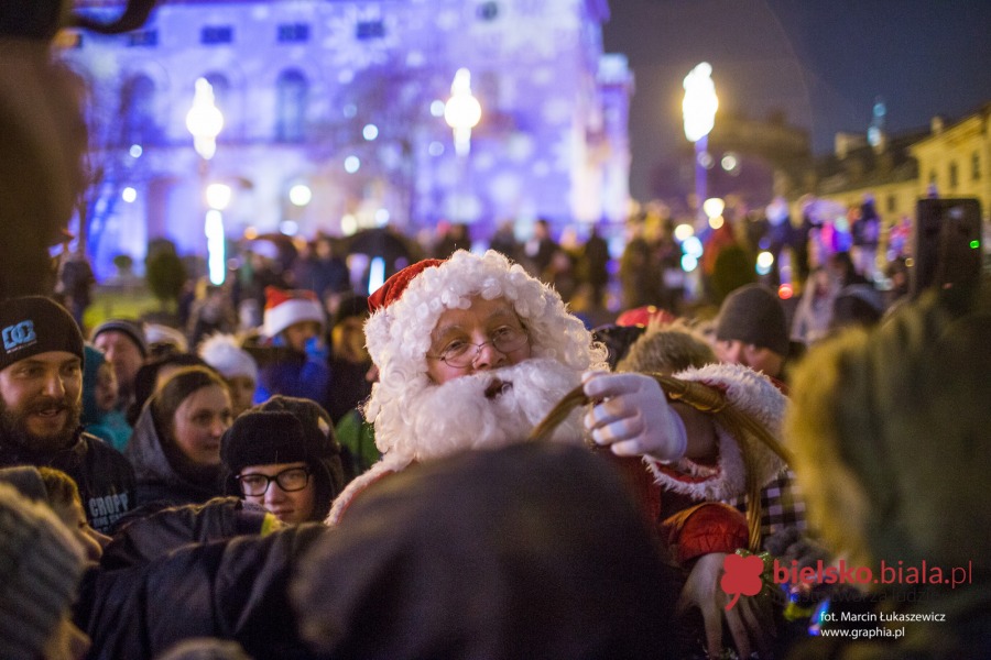 Iluminacja na wielkiej choince już działa! - foto