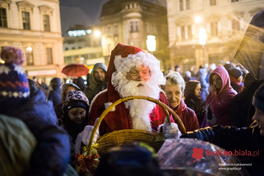 Iluminacja na wielkiej choince już działa! - foto