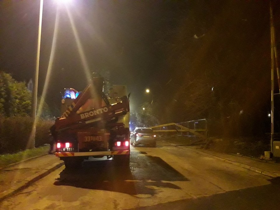 Wiatr do 160 km/h! Nieprzejezdna Krakowska