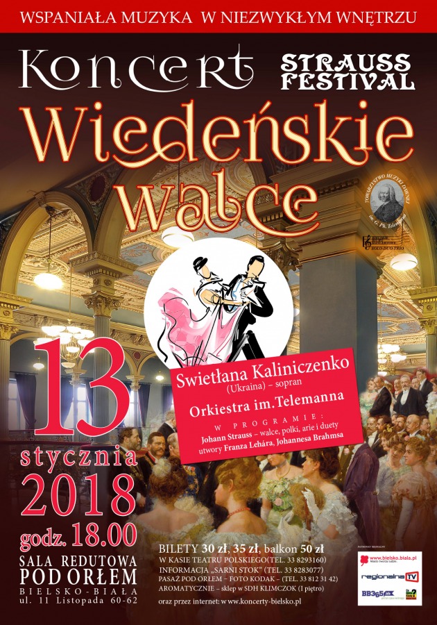 Powitanie roku w wiedeńskim stylu. Polecamy!