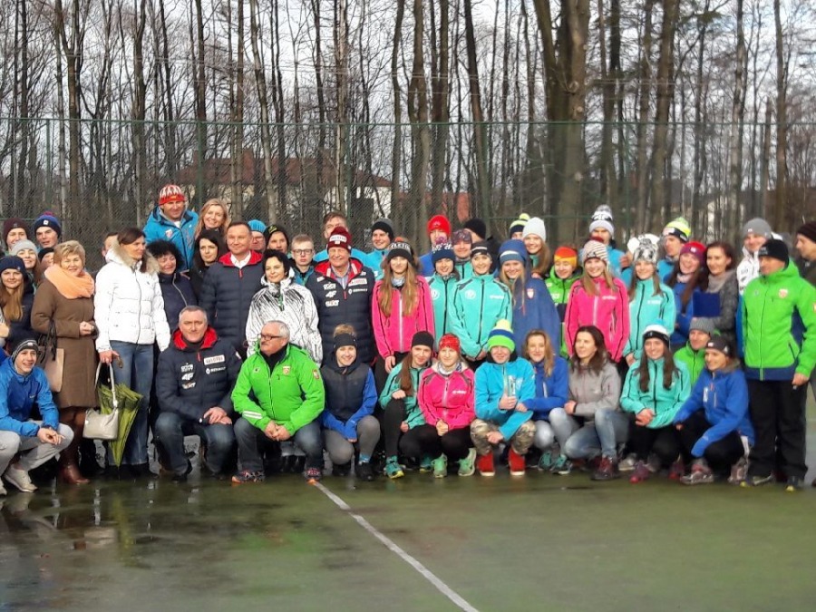 Prezydent RP z wizytą w Szczyrku - foto