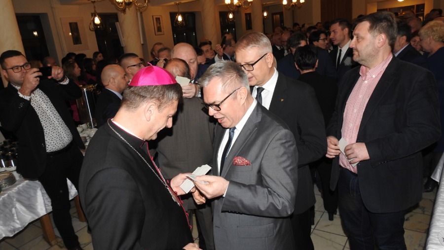 Beata Szydło na opłatku w Bielsku-Białej - foto