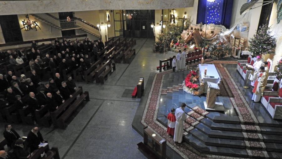 Beata Szydło na opłatku w Bielsku-Białej - foto