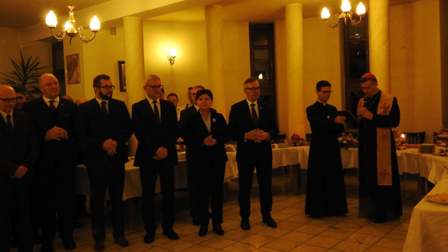 Beata Szydło na opłatku w Bielsku-Białej - foto