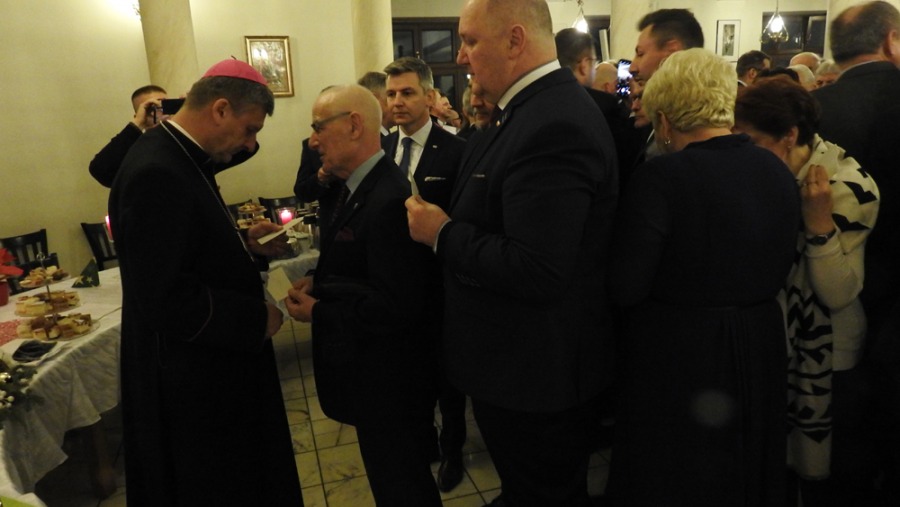 Beata Szydło na opłatku w Bielsku-Białej - foto