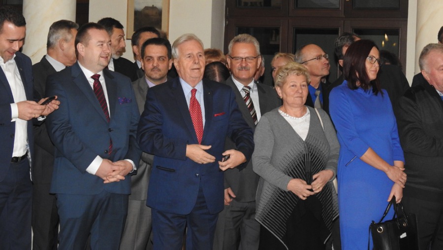 Beata Szydło na opłatku w Bielsku-Białej - foto