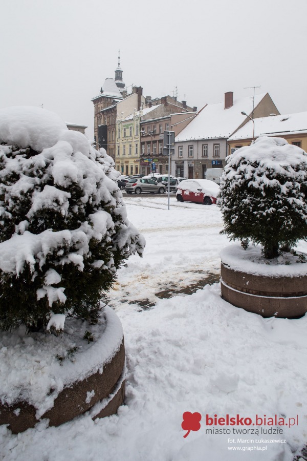 Zasypane miasto. Tak powinna wyglądać zima