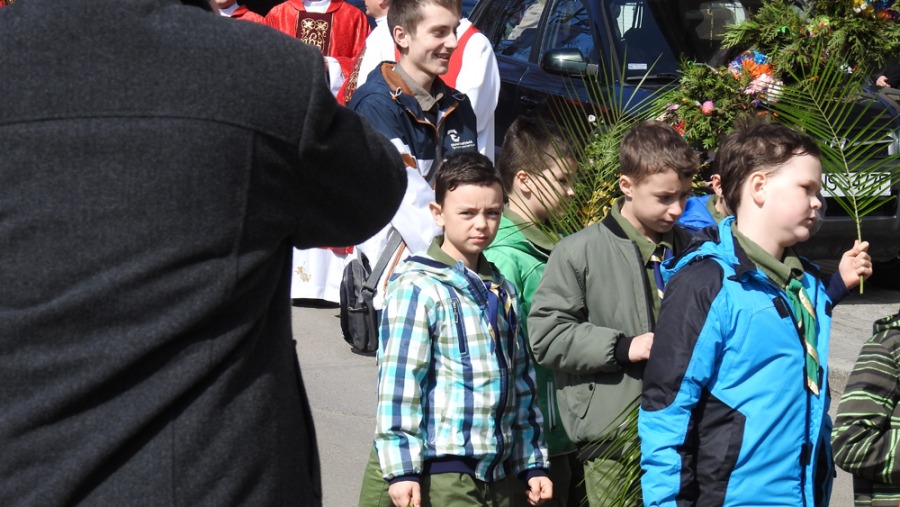 Niedziela Palmowa w Bielsku-Białej. Zamiast liczenia „polubień”