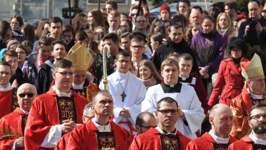 Niedziela Palmowa w Bielsku-Białej. Zamiast liczenia „polubień”