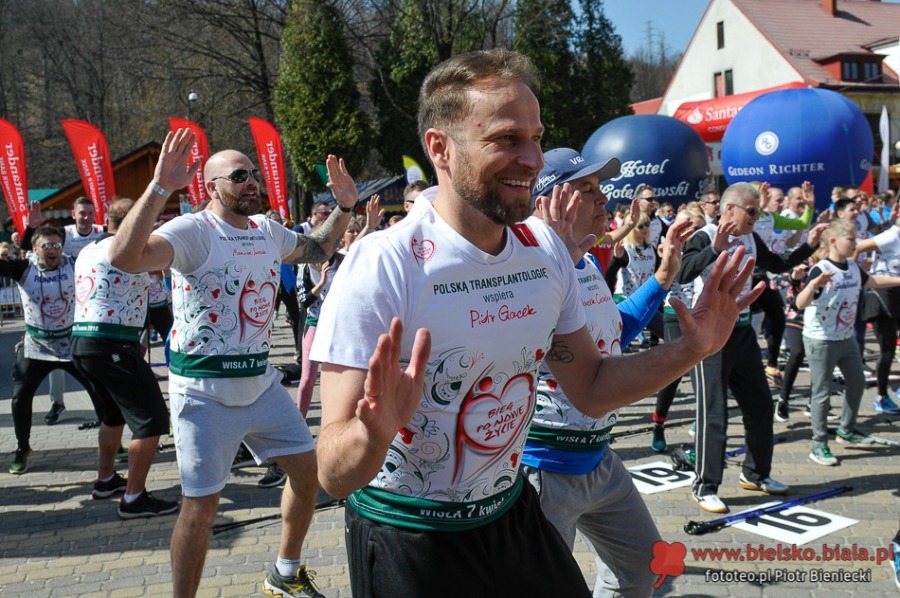 Głośny bieg w Wiśle. Zobacz, jak gwiazdy wspierają przeszczepy