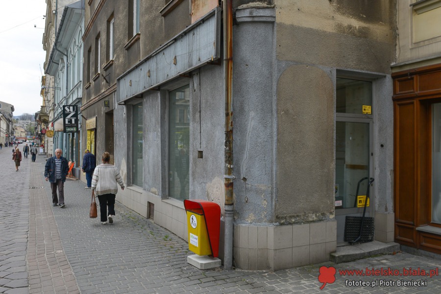 Nędza i sukces w centrum Bielska-Białej