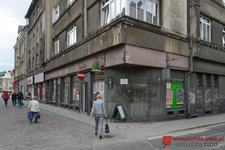 Nędza i sukces w centrum Bielska-Białej