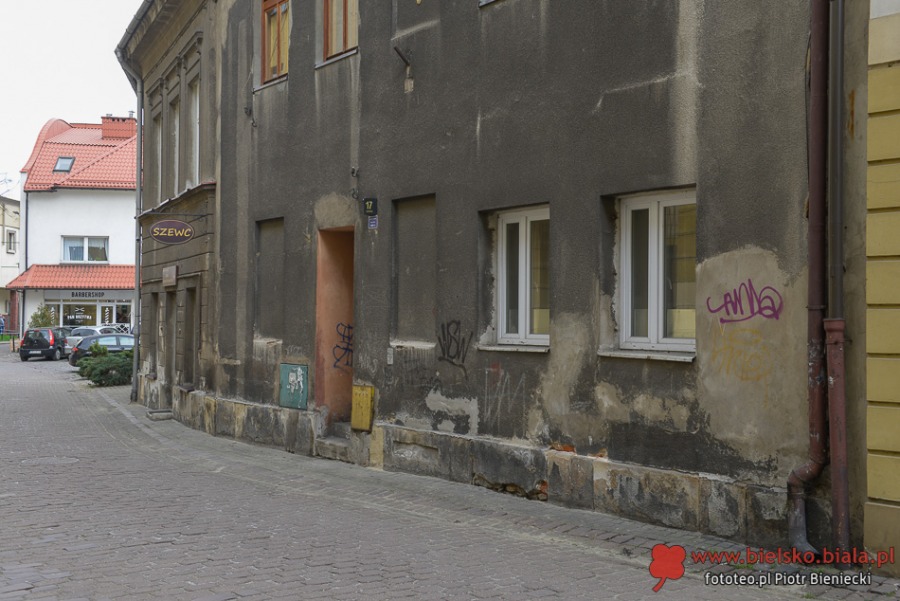 Nędza i sukces w centrum Bielska-Białej