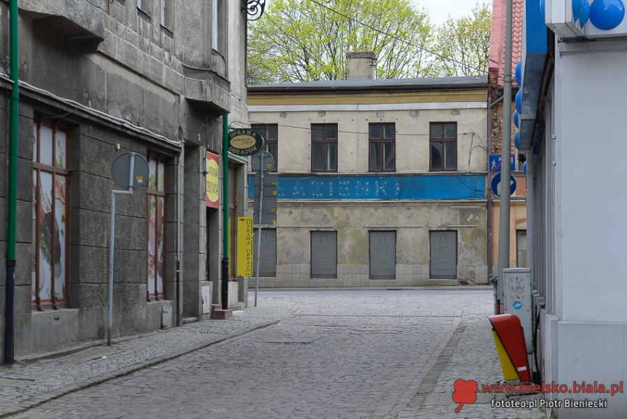 Nędza i sukces w centrum Bielska-Białej