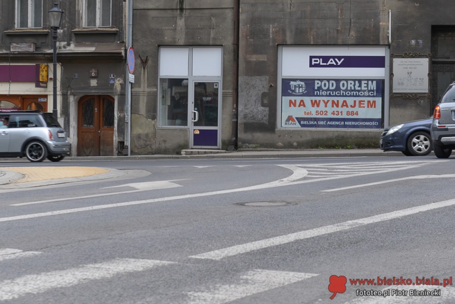 Nędza i sukces w centrum Bielska-Białej