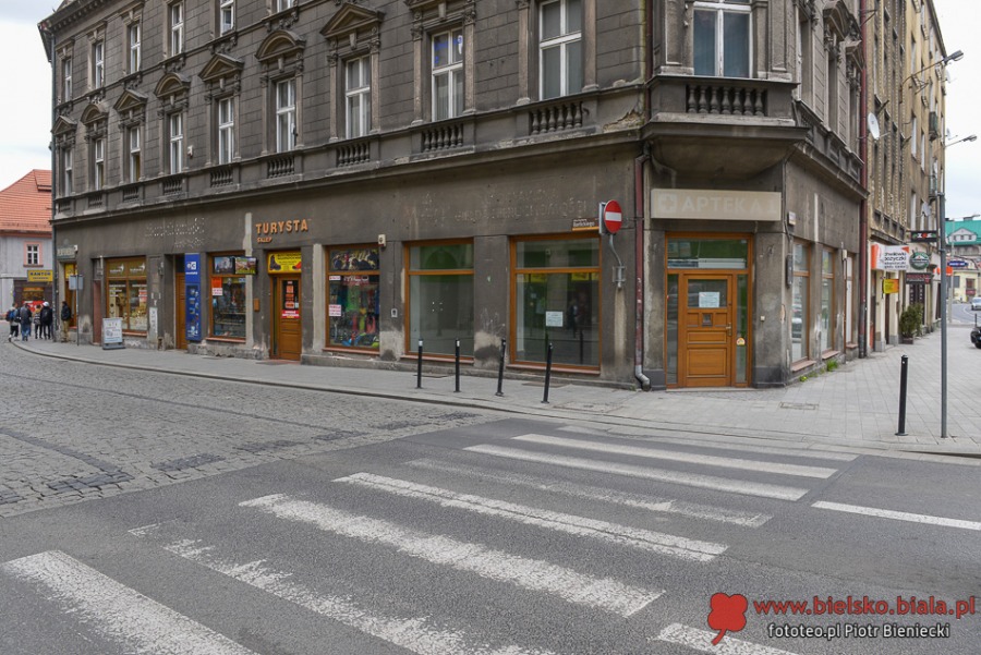 Nędza i sukces w centrum Bielska-Białej