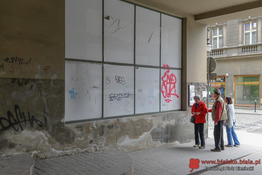 Nędza i sukces w centrum Bielska-Białej