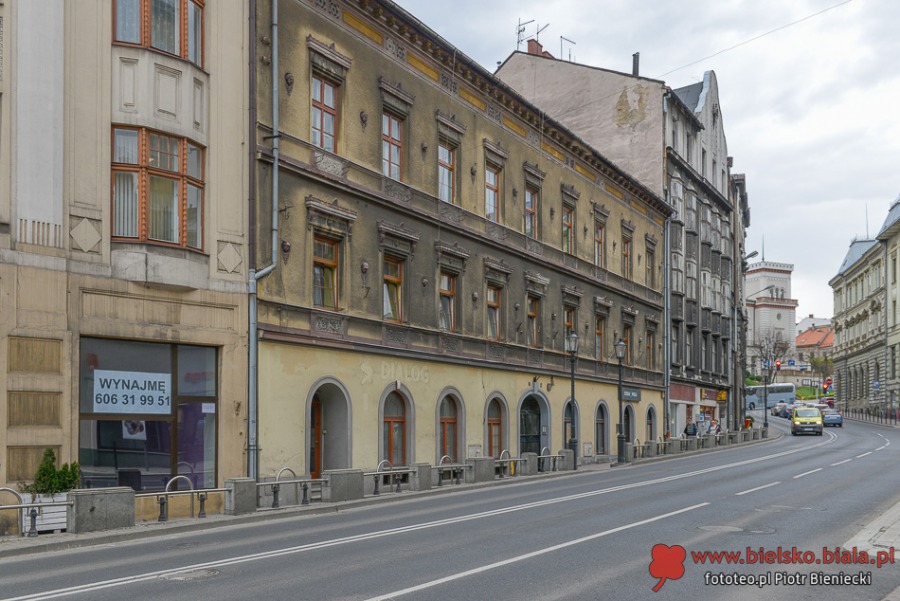 Nędza i sukces w centrum Bielska-Białej