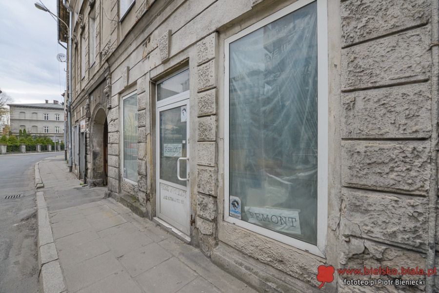 Nędza i sukces w centrum Bielska-Białej