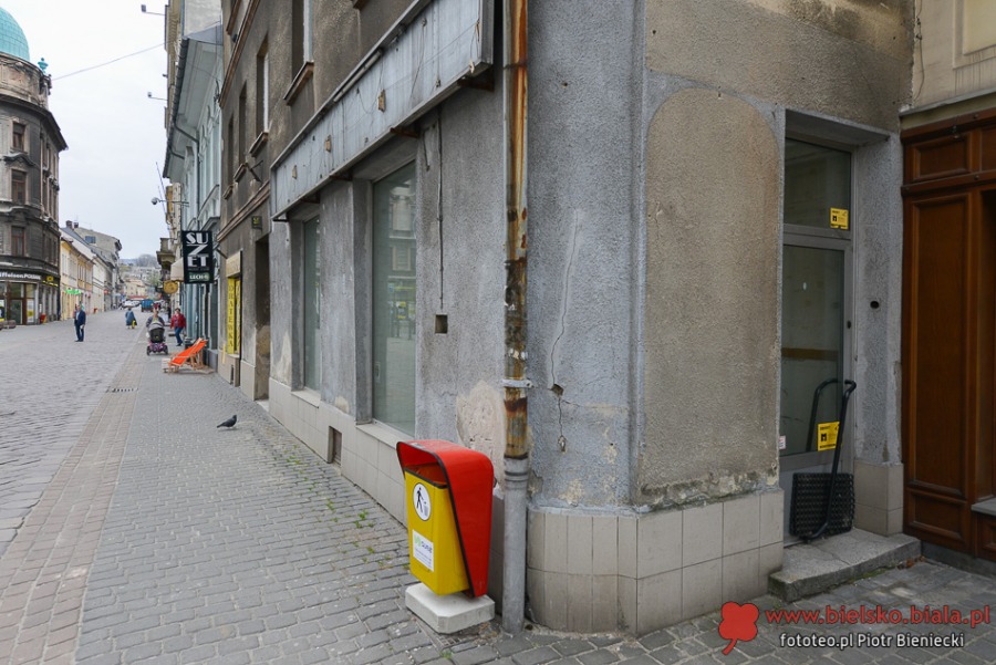 Nędza i sukces w centrum Bielska-Białej