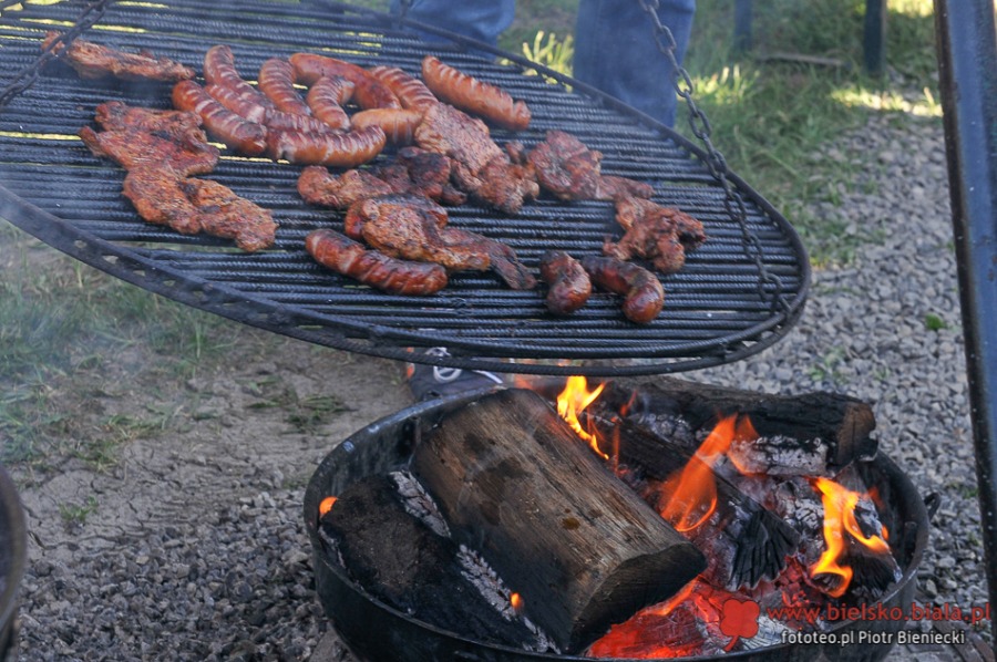 Niedziela w Starym Bielsku. Grill i zabawy z sąsiadami