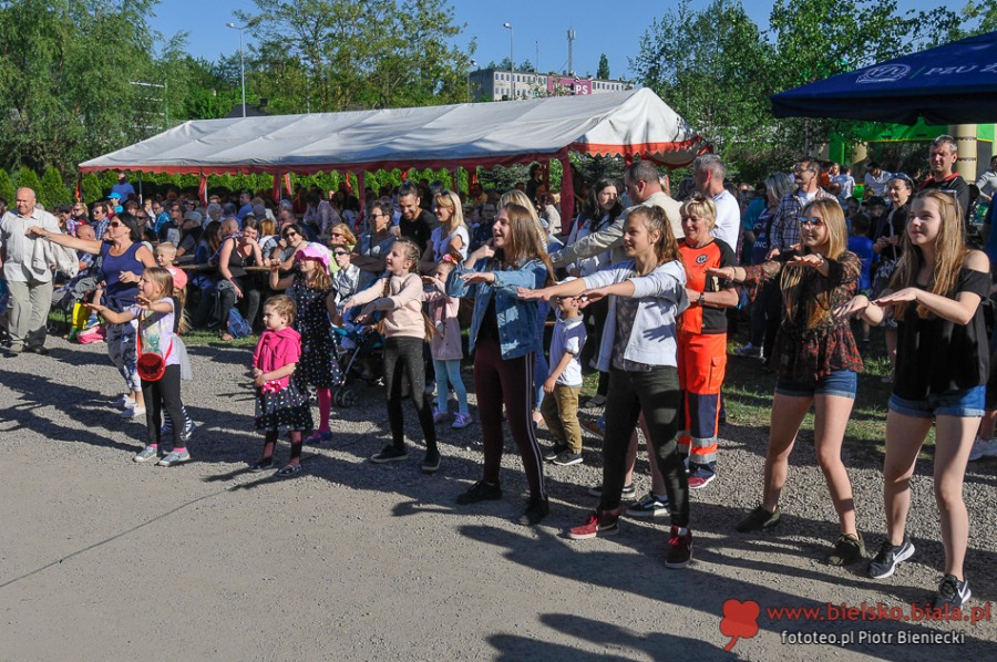 Niedziela w Starym Bielsku. Grill i zabawy z sąsiadami