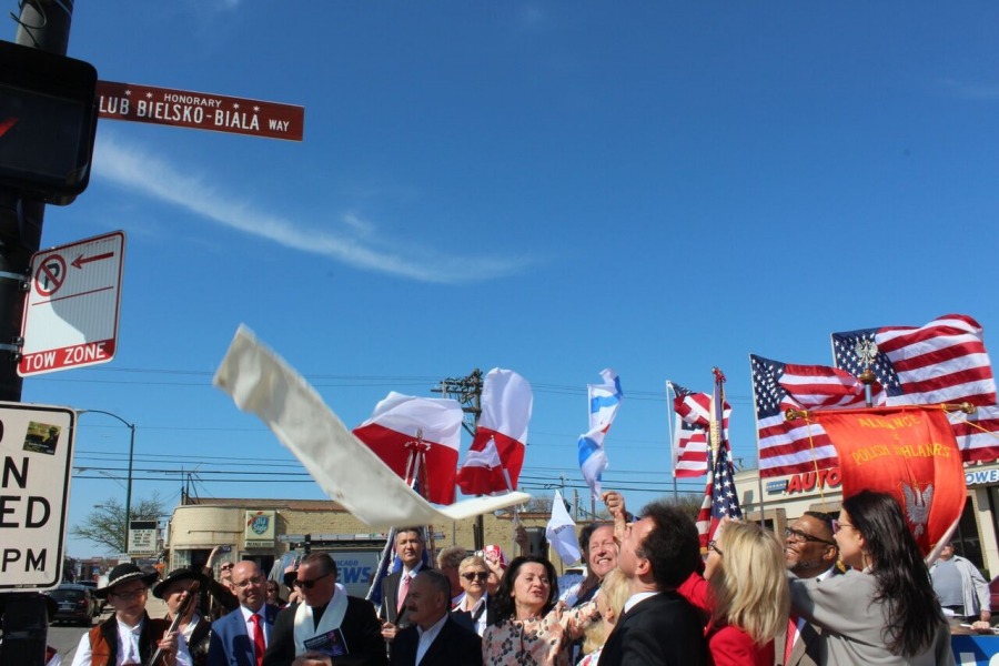 Bielsko-Biała Way otwarto w Chicago. Parada z udziałem bielszczan - foto
