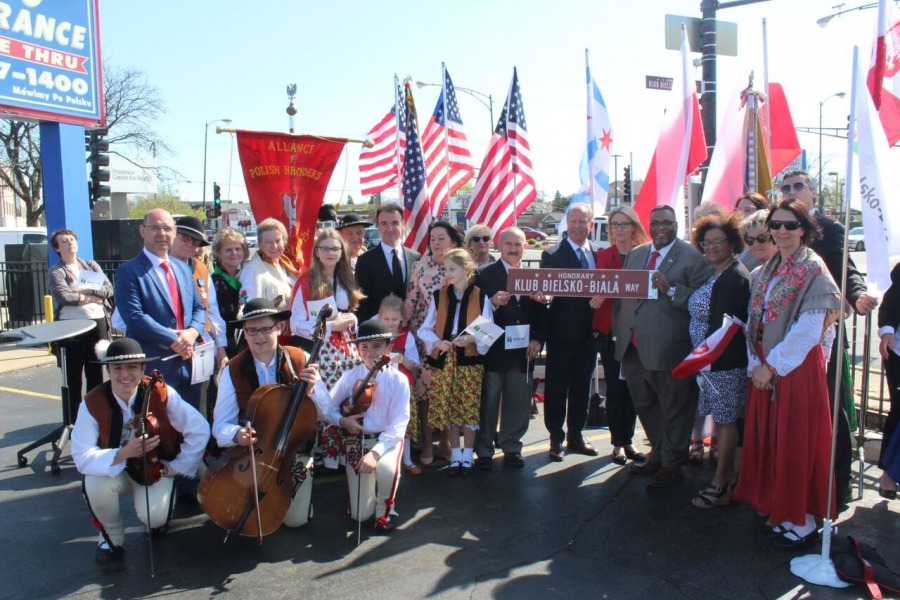 Bielsko-Biała Way otwarto w Chicago. Parada z udziałem bielszczan - foto