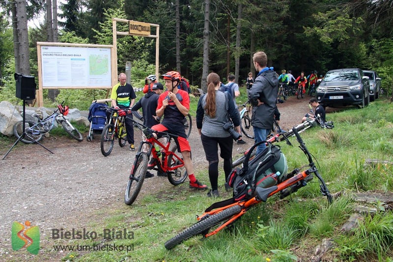Liczne bandy i muldy na nowej trasie rowerowej - foto