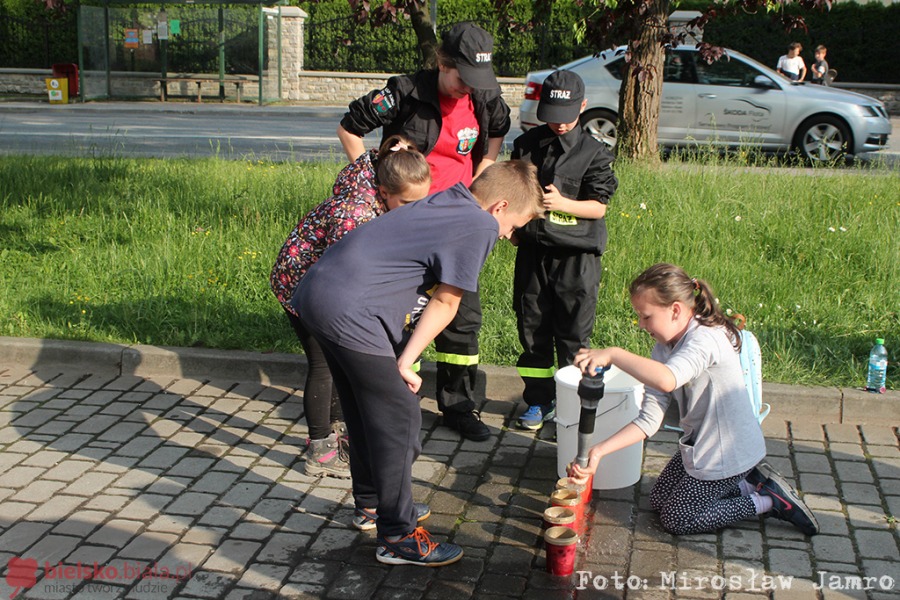 Podkładali ogień i gasili. Spektakularne pokazy ochotników