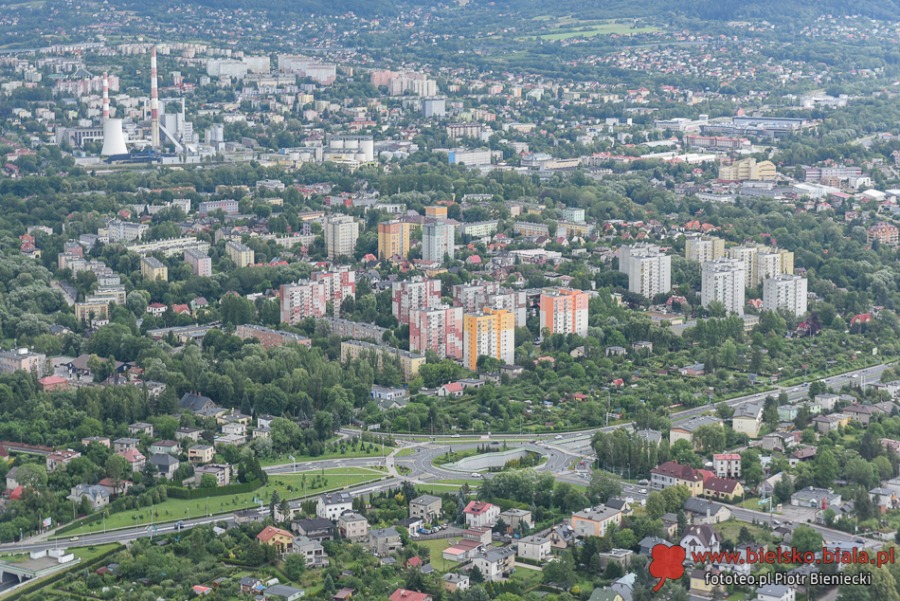 Deszcz nie wystraszył bielszczan. Loty nad miastem z dreszczykiem